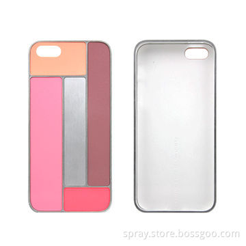 Jelly Series PC Hard Shell with PC Frame+Colorful Plate Snap on Case for iPhone 5